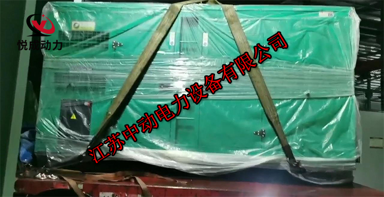 400KW低噪音柴油发电机组到货南安
