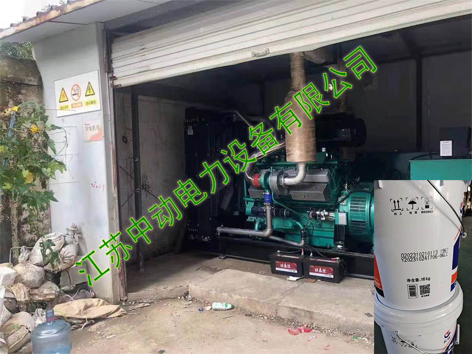 扬柴600KW柴油发电机组沈阳用户现场安装完工